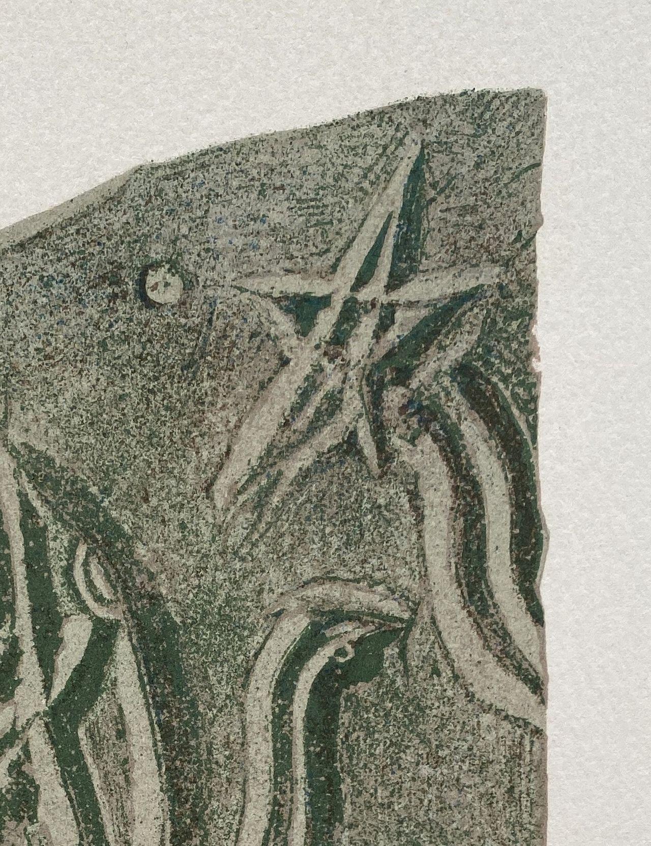 Georges BRAQUE
Vogel mit Stern, 1952

Lithographie in Farben
In der Platte signiert
Auflage von 400 Exemplaren
Auf Vellum im Format 38 x 28 cm (ca. 15 x 11 Zoll)

REFERENZ : Gesamtkatalog Orozco #LO662

Sehr guter Zustand