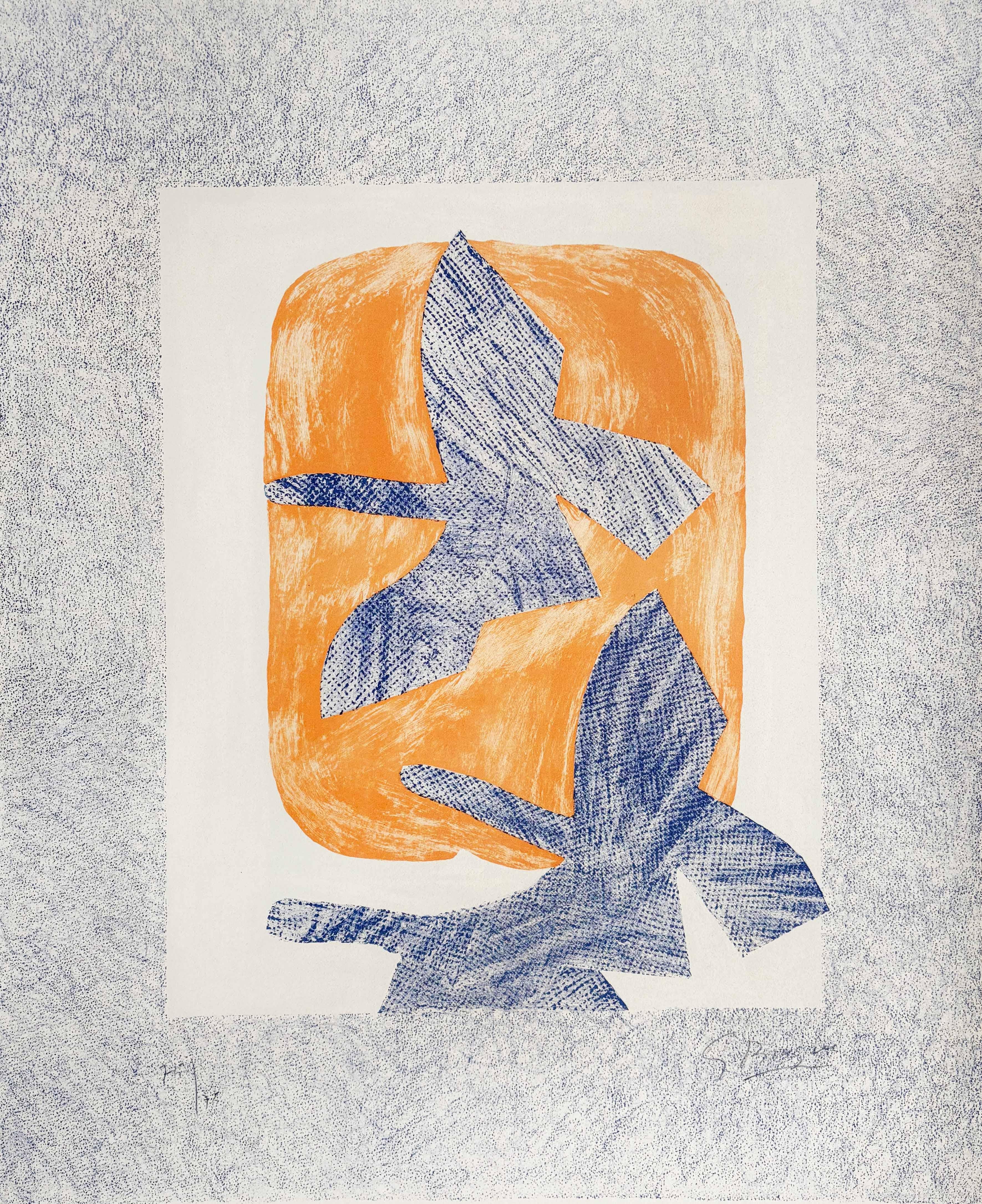 Birds in Flight - French Cubism Bird