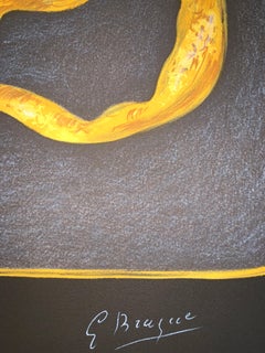 Boréade - (after) Georges Braque - Litografía - 1988 - Impresión figurativa