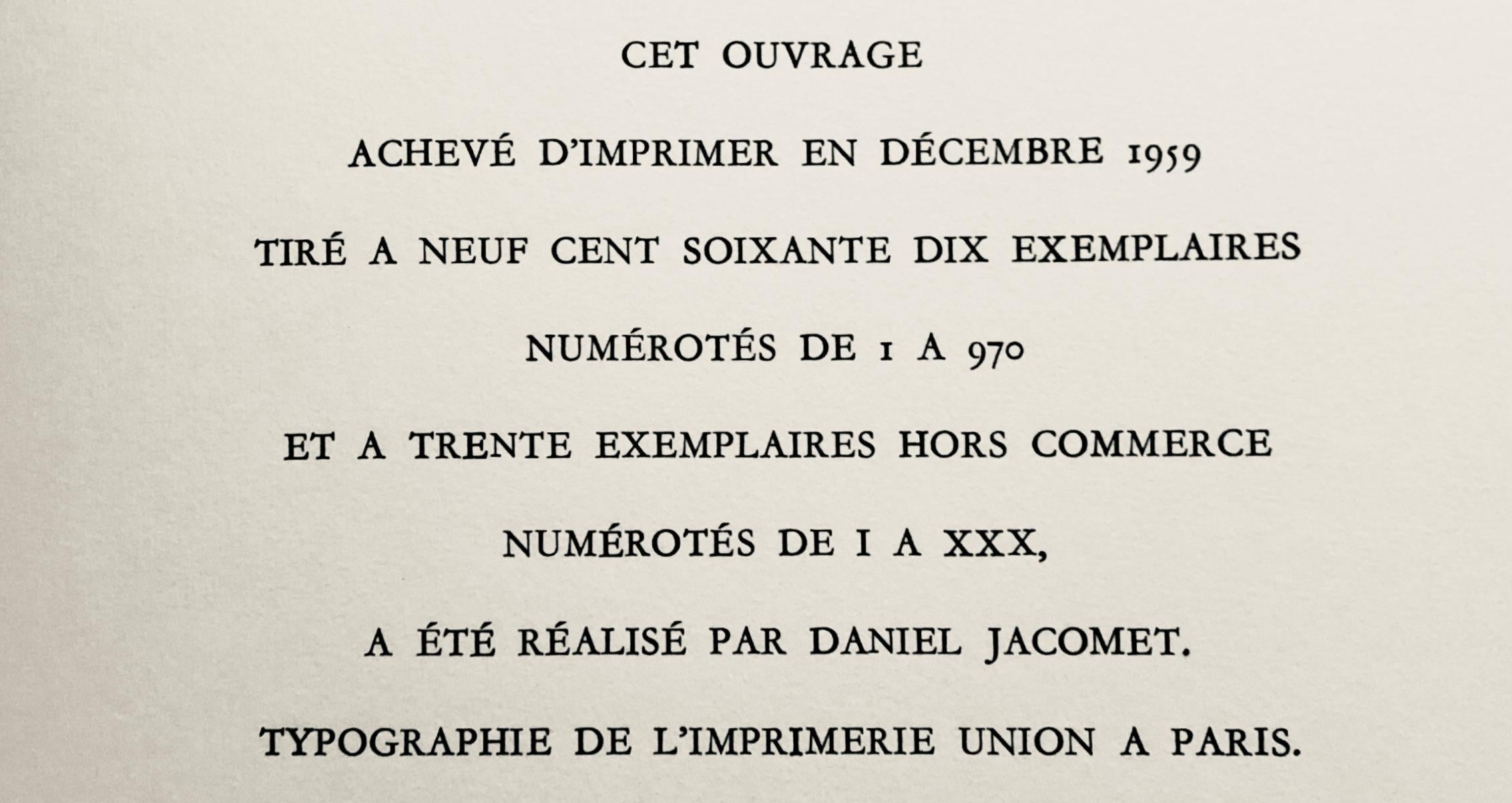 Braque, A Varengeville, Douze Contemporains (nach) im Angebot 2