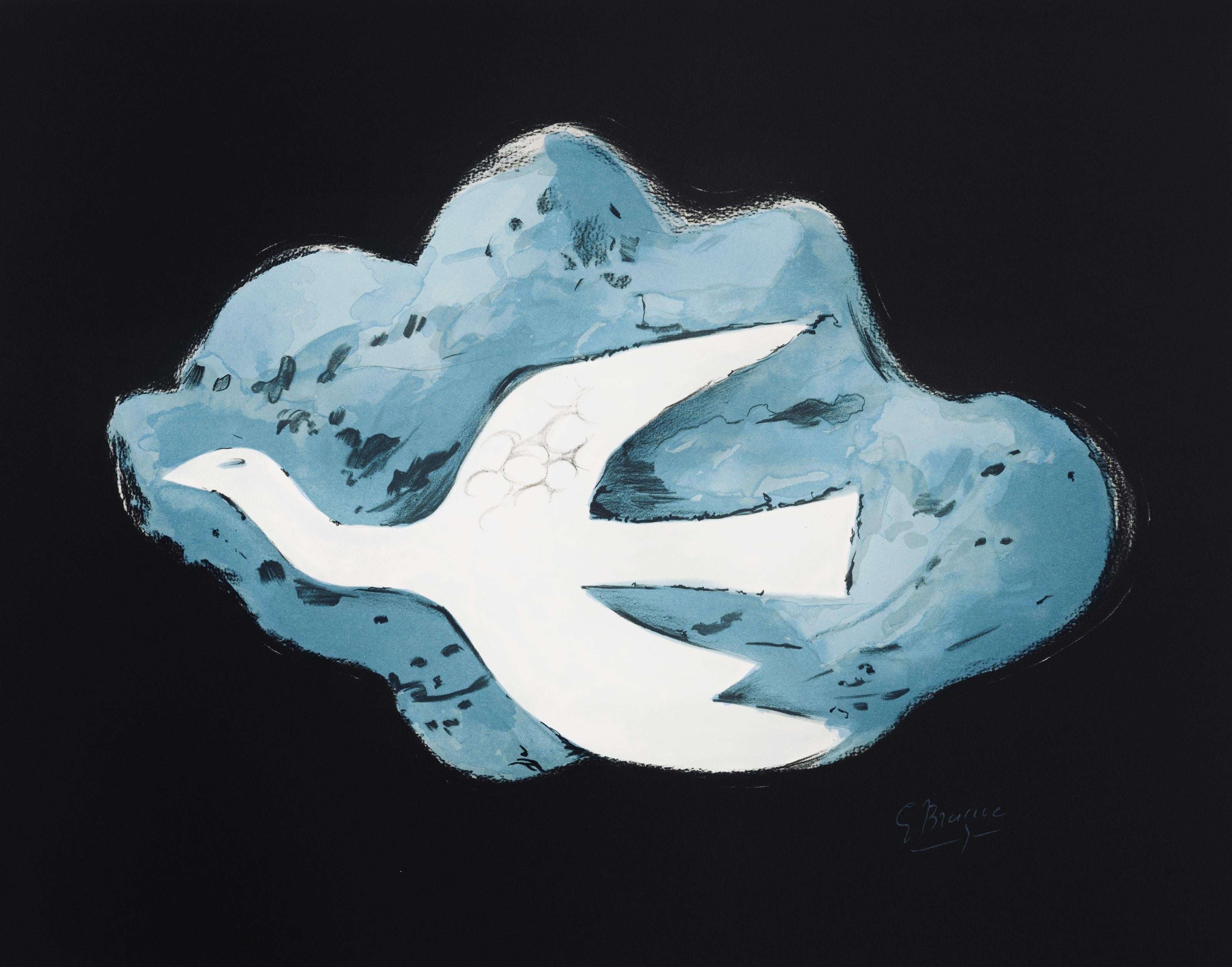 Figurative Print de Georges Braque - Braque, Aegle, Œdipe roi de Sophocle (después)