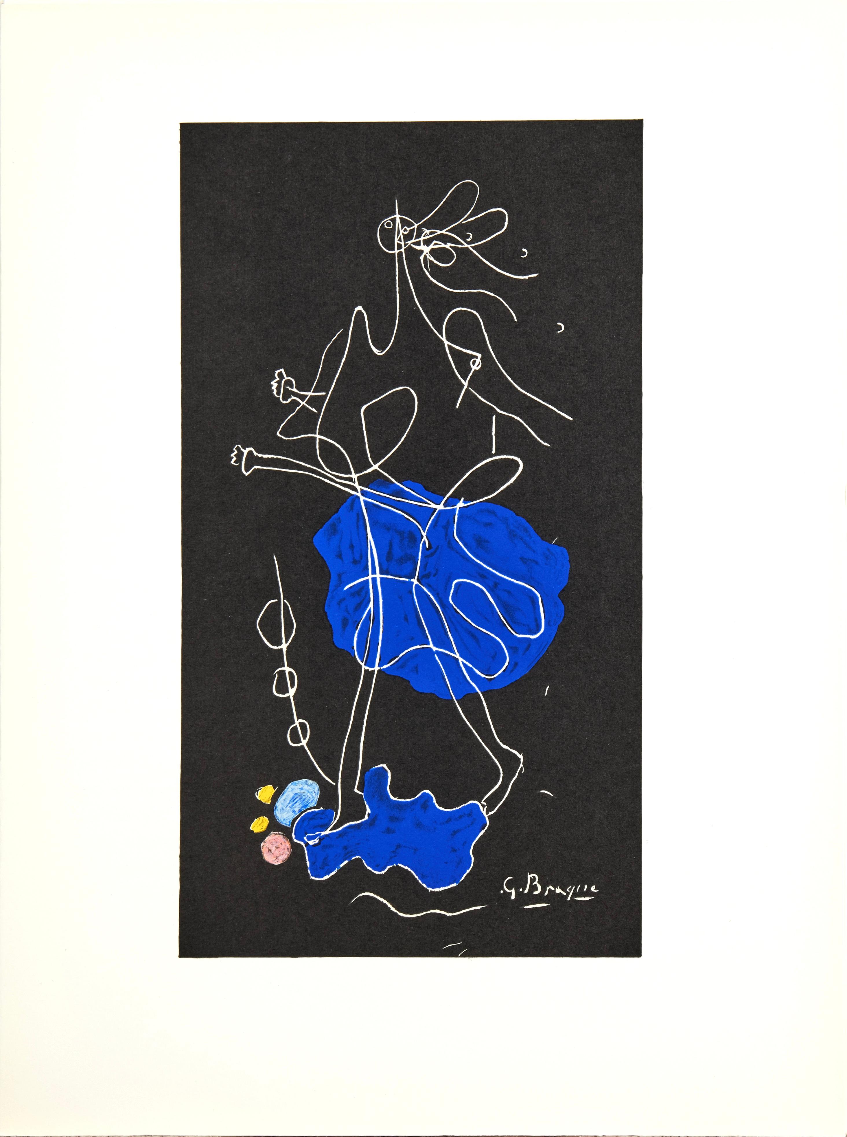 Braque, Ajax, L'Hommage à Georges Braque, Derrière le miroir (after) For Sale 4