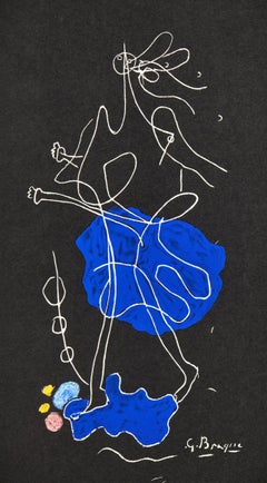 Braque, Ajax, L'Hommage à Georges Braque, Derrière le miroir (after)