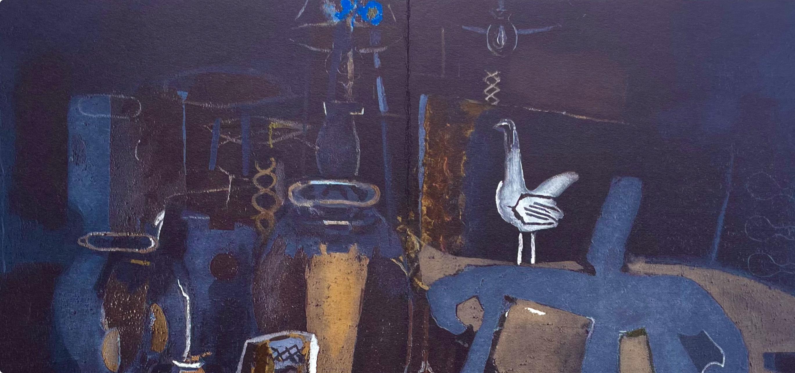 Braque, Atelier VI, Derrière le miroir (after) - Print by Georges Braque