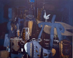 Braque, Atelier VI, Derrière le miroir (d'après)