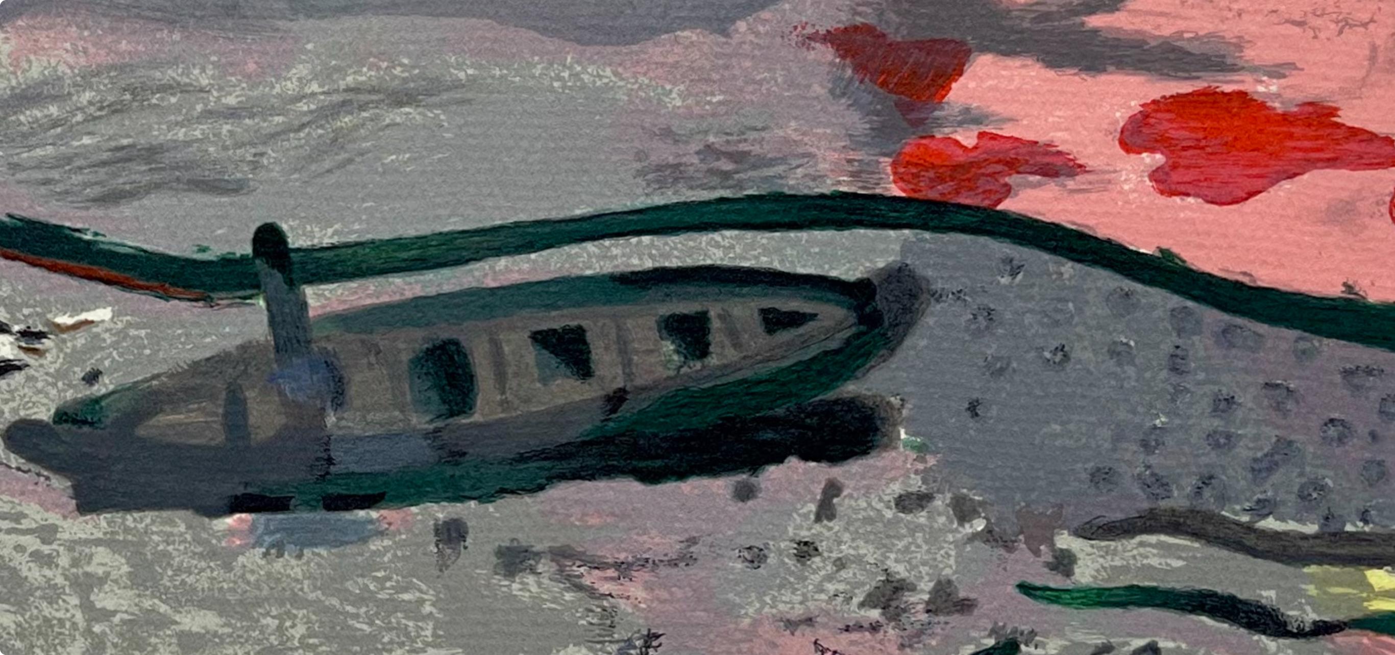 Braque, Bord de mer, Varengeville (después) - Print de Georges Braque