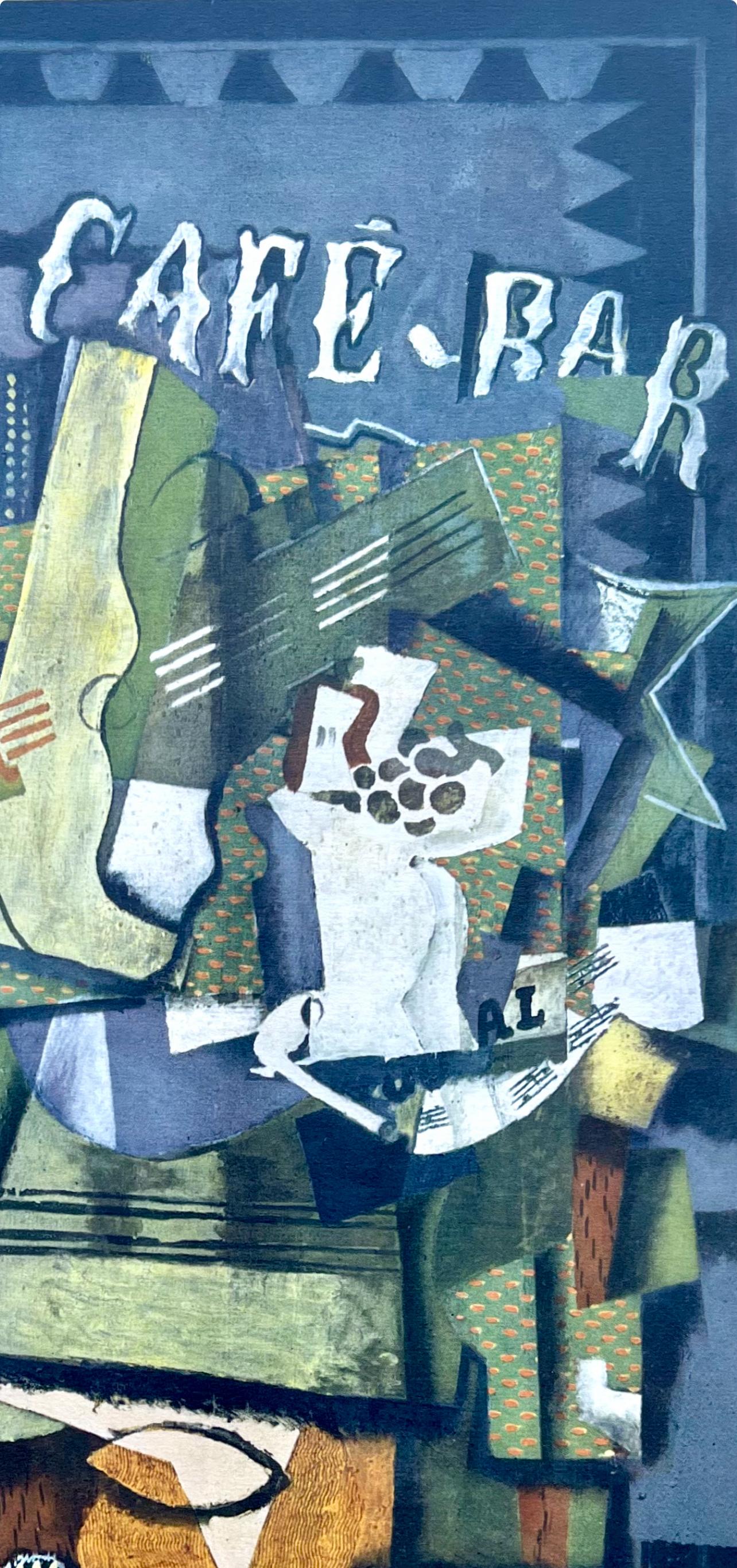 Braque, Café-Bar, Derrière le miroir (after) - Print by Georges Braque
