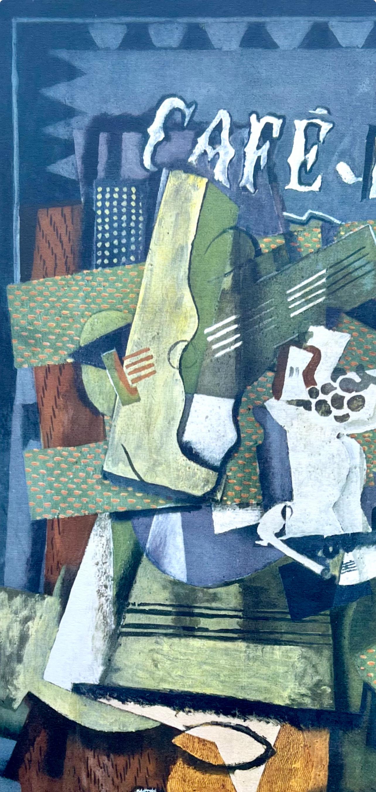 Braque, Café-Bar, Derrière le miroir (after) - Modern Print by Georges Braque