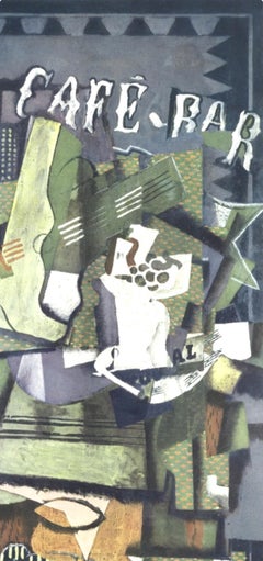 Georges Braque, Cafe-Bar, aus Derriere le Miroir, 1964 (nach)