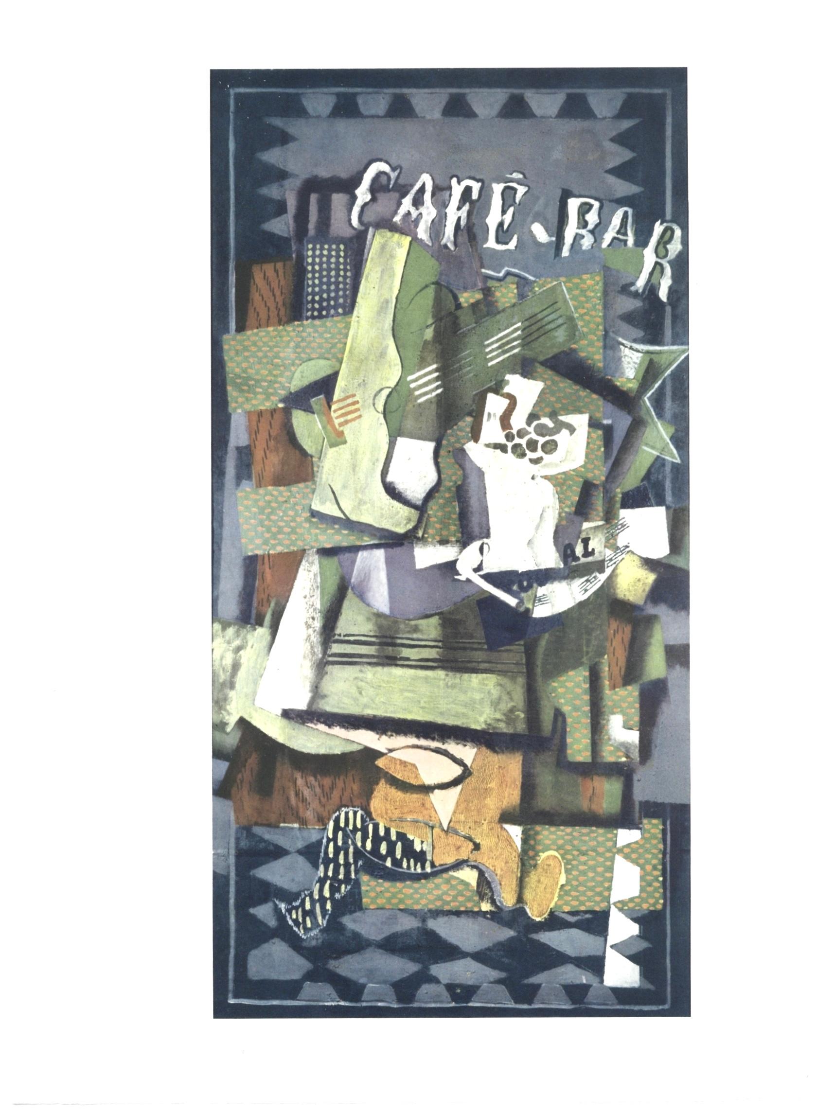 Braque, Café-Bar, L'Hommage à Georges Braque, Derrière le miroir (after) For Sale 4