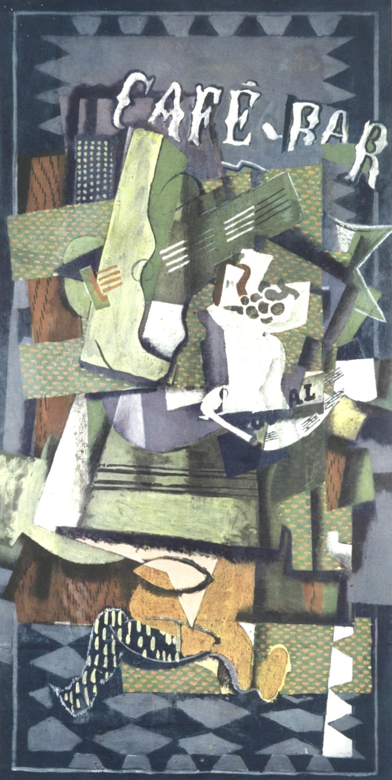 Lithograph on vélin paper. Paper Size: 15 x 11 inches. Inscription: Unsigned and unnumbered, as issued. Notes: From the folio, Derrière le miroir, L'Hommage à Georges Braque, N° 144-145-146, 1964. Published by Aimé Maeght, Éditeur, Paris; printed by