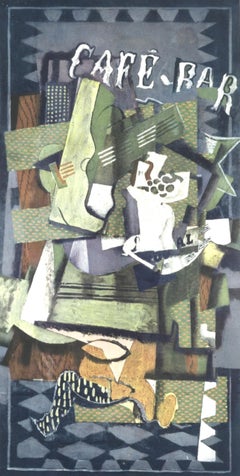 Braque, Café-Bar, L'Hommage à Georges Braque, Derrière le miroir (after)