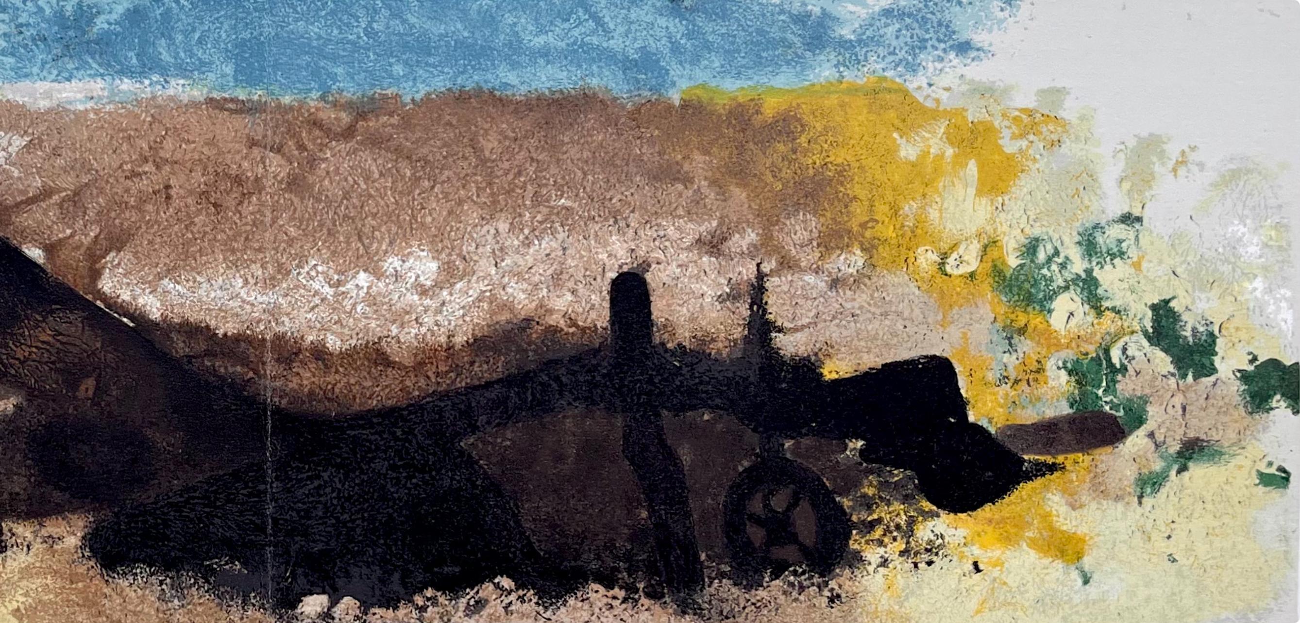 Braque, Charrue, Derrière le miroir (after) - Print by Georges Braque
