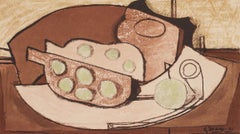 Braque, Composition, Espaces Braque, 13 Dessins, Lavis, Aquarelles  (après)