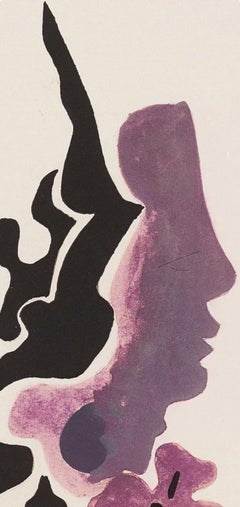 Braque, Composition, Espaces Braque, 13 Dessins, Lavis, Aquarelles  (après)