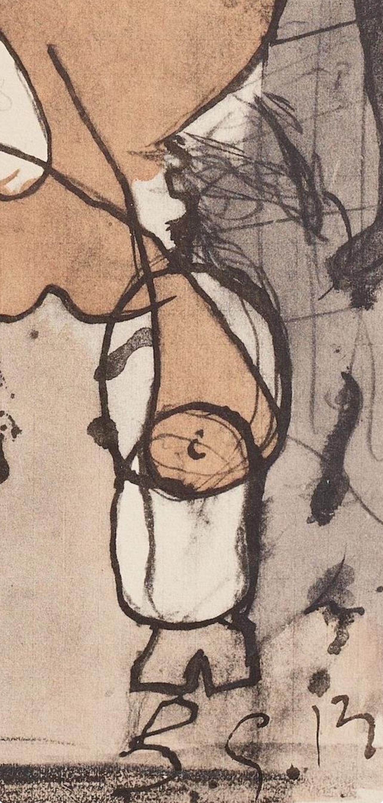 Braque, Composizione, Braque Espaces, 13 Dessins, Lavis, Aquarelles  (dopo) in vendita 2