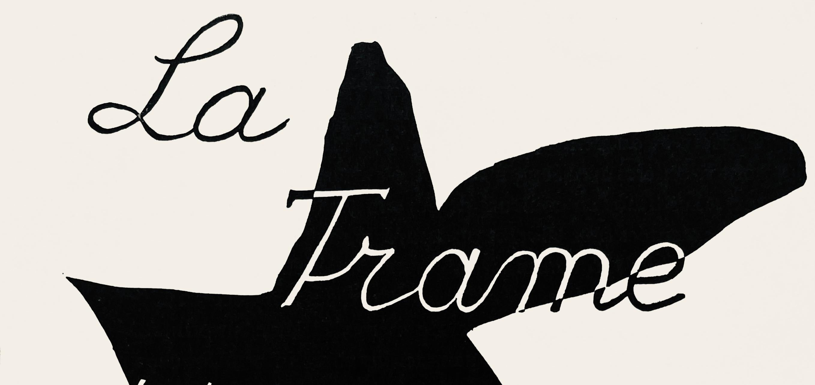 Braque, Composition, Derrière le miroir (after) - Modern Print by Georges Braque