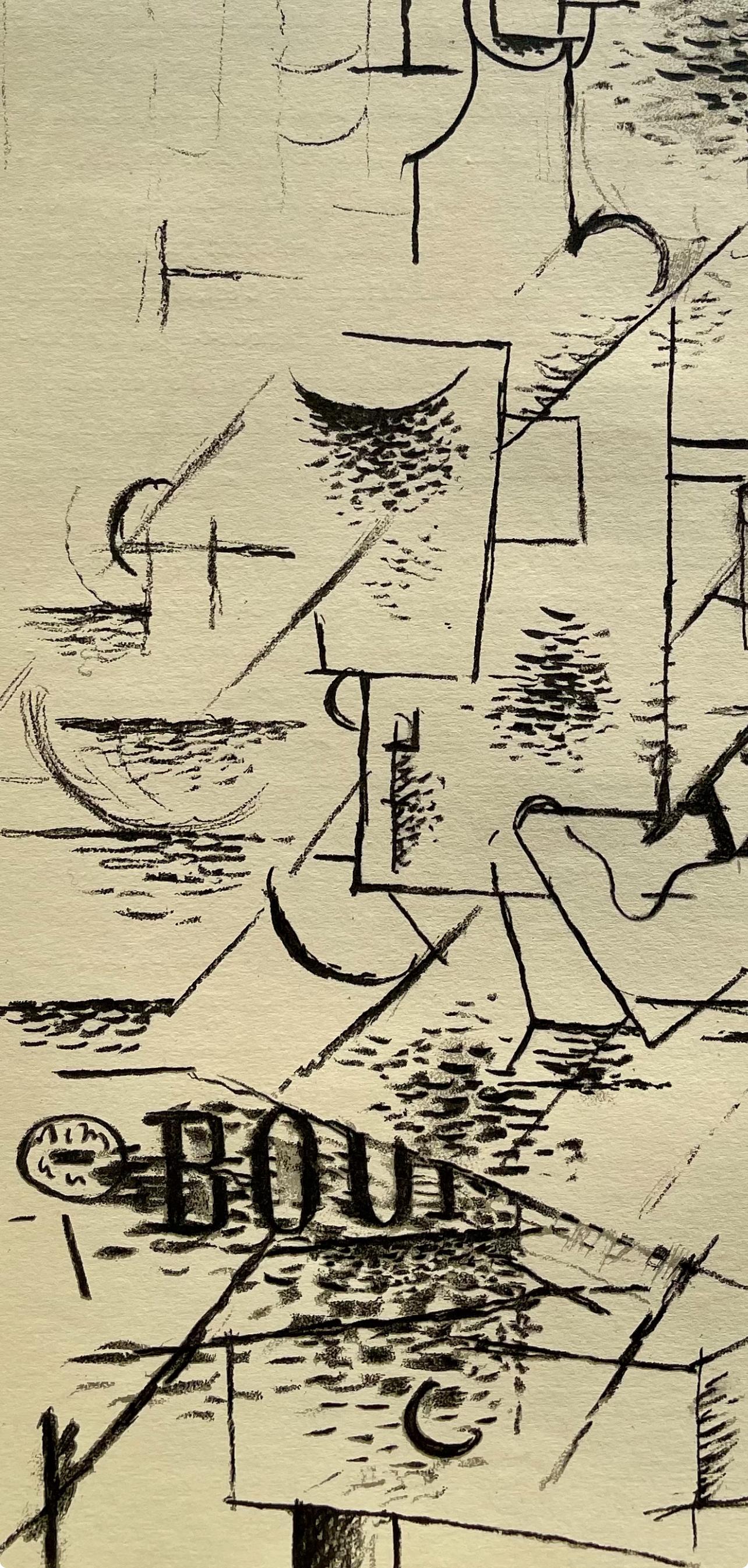Braque, Komposition, Derrière le miroir (nach) im Angebot 2