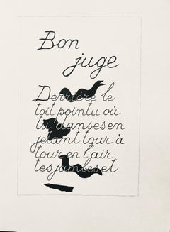 Braque, Composizione, Derrière le miroir (dopo)
