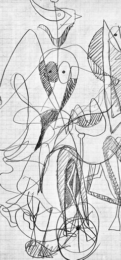 Georges Braque, Horse and Bird, from Derriere le miroir, 1954 (after)