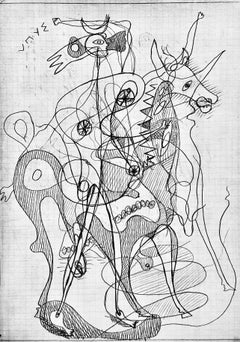 Braque, Composition, Hésiode, Théogonie, Derrière le miroir (after)