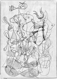 Braque, Composition, Hésiode, Théogonie, Derrière le miroir (after)