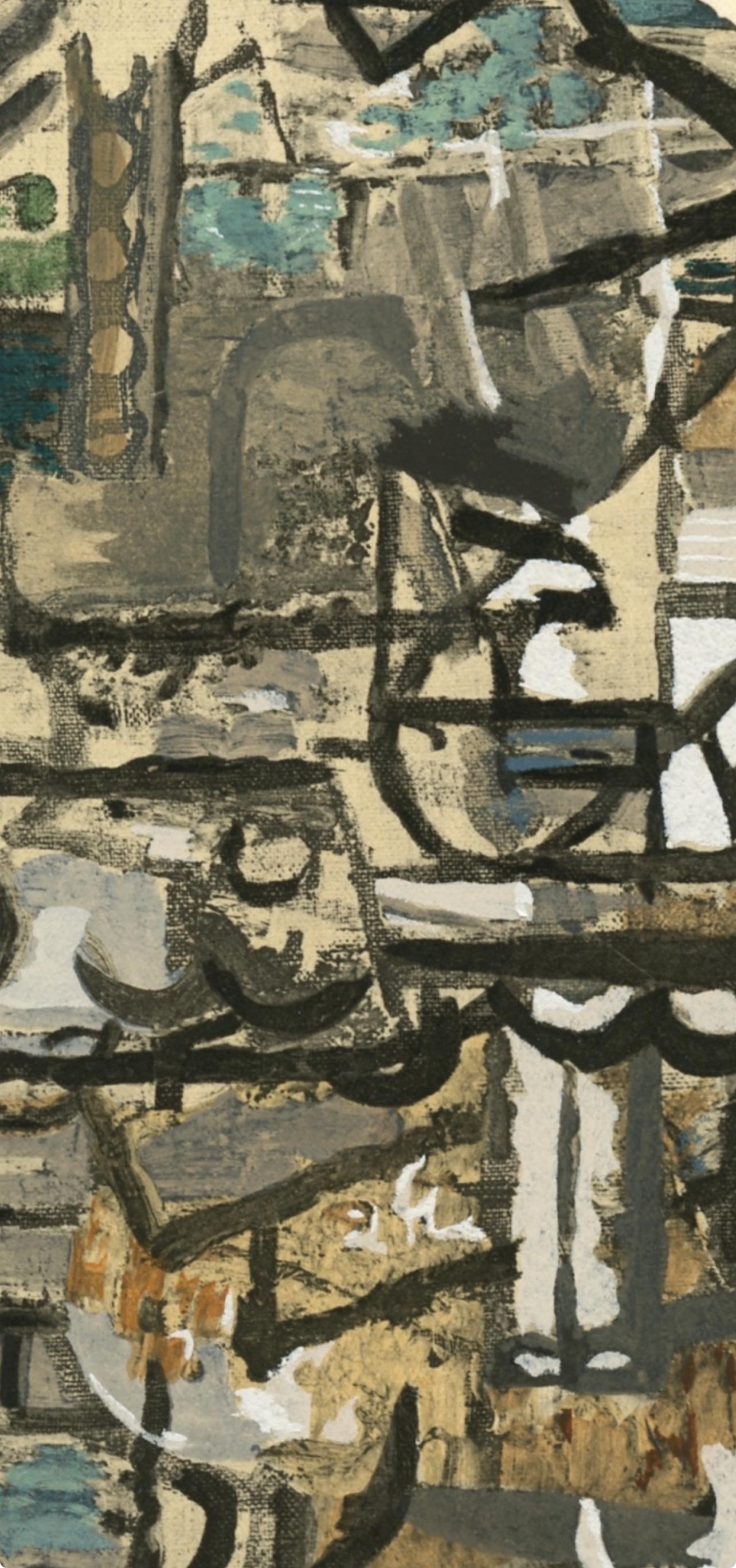 Braque, Composición, L'Art Cubiste, Théories et Réalisations (después de) - Print de Georges Braque