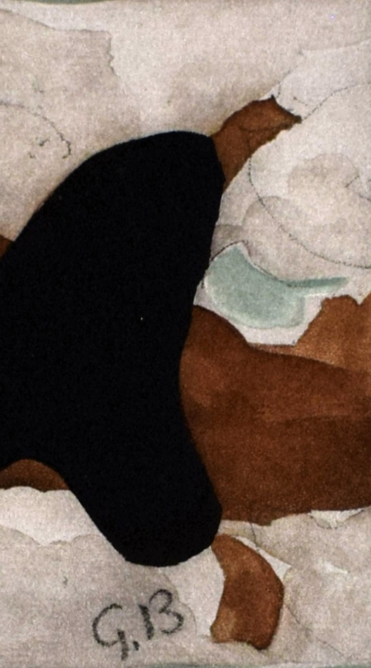 Braque, Composizione, Les Peintres mes amis (dopo) - Animal Print Grigio di Georges Braque