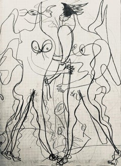 Braque, Composición (Vallier 23), Hesiode, Théogonie, Derrière le miroir (después)