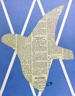 Braque, Papier collé, XXe Siècle (after)