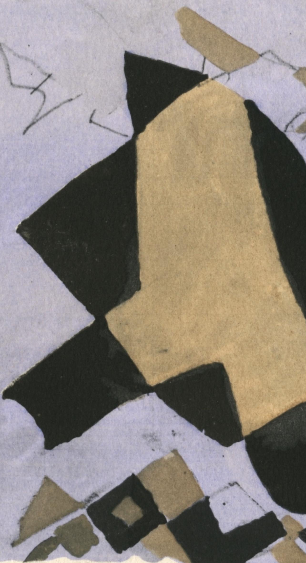 Braque, Etude pour un oiseau, Georges Braque le solitaire (after) For Sale 1