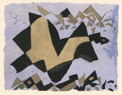 Braque, Etude pour un oiseau, Georges Braque le solitaire (after)
