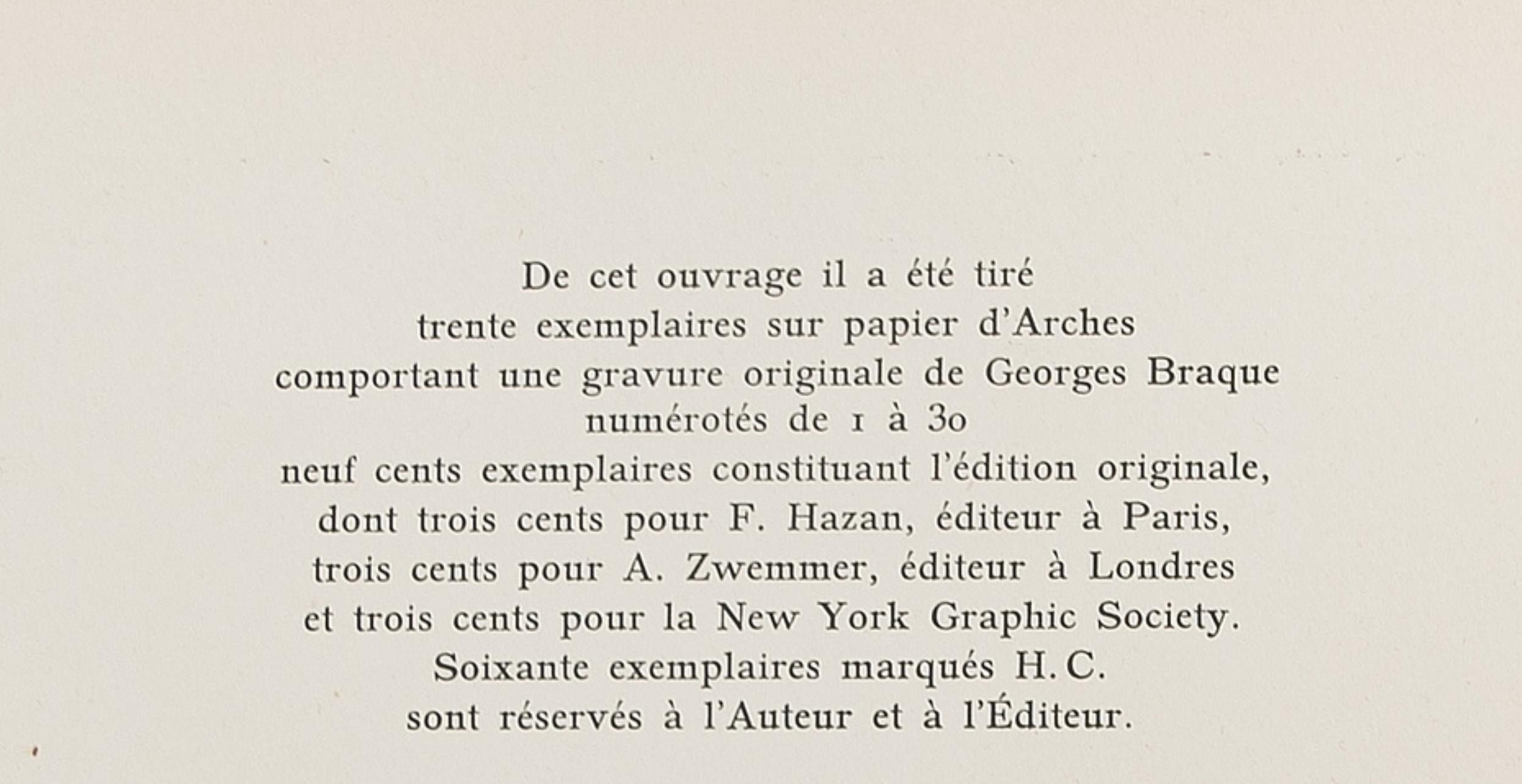 Braque, Forme, Georges Braque el solitario (after) en venta 5
