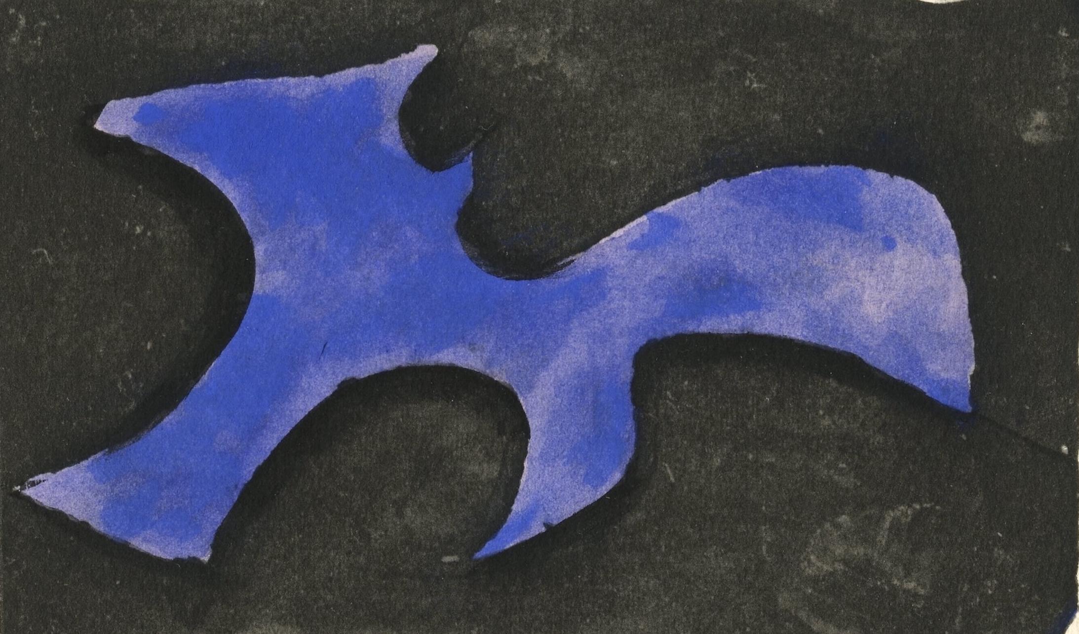 Braque, Forme, Georges Braque, Le Solitaire, XXe siècle (after) For Sale 1