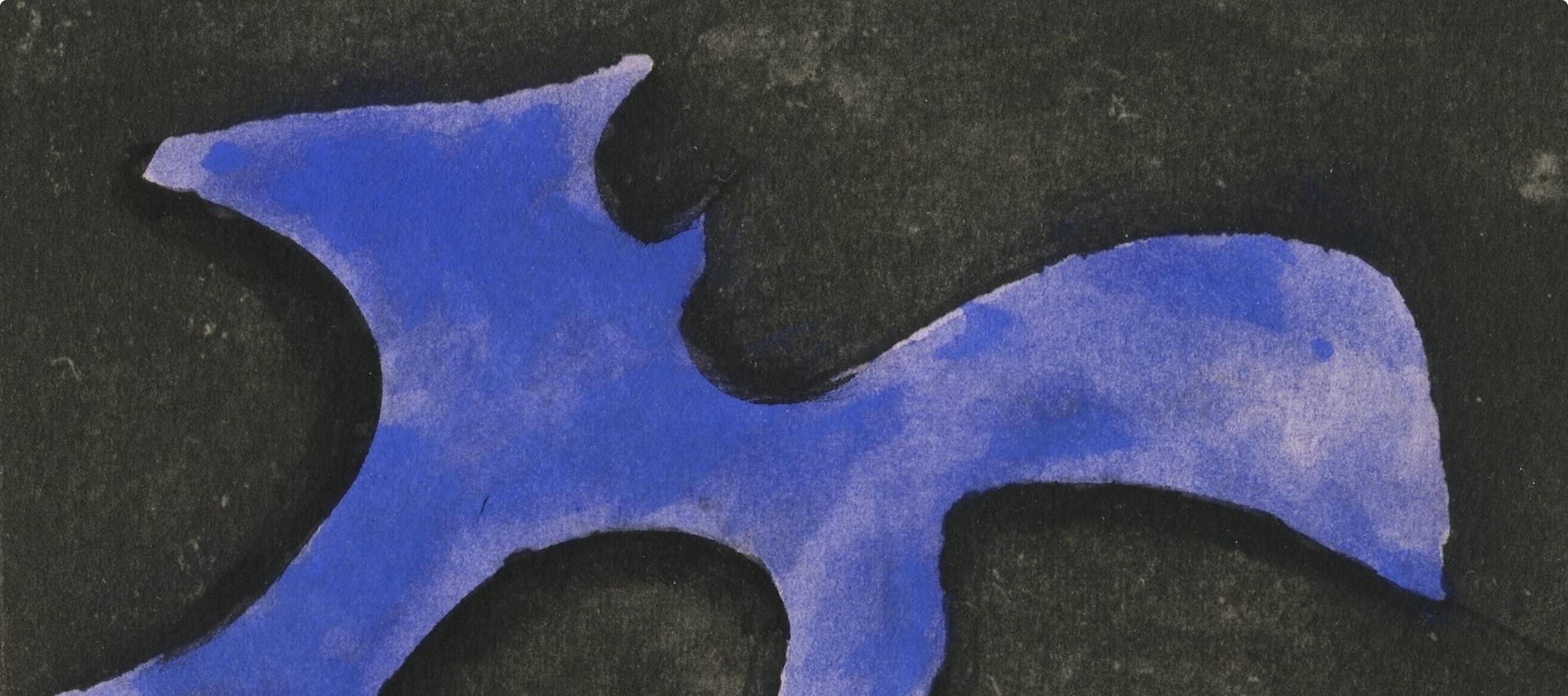 Braque, Forme, Georges Braque, Le Solitaire, XXe siècle (after) For Sale 2