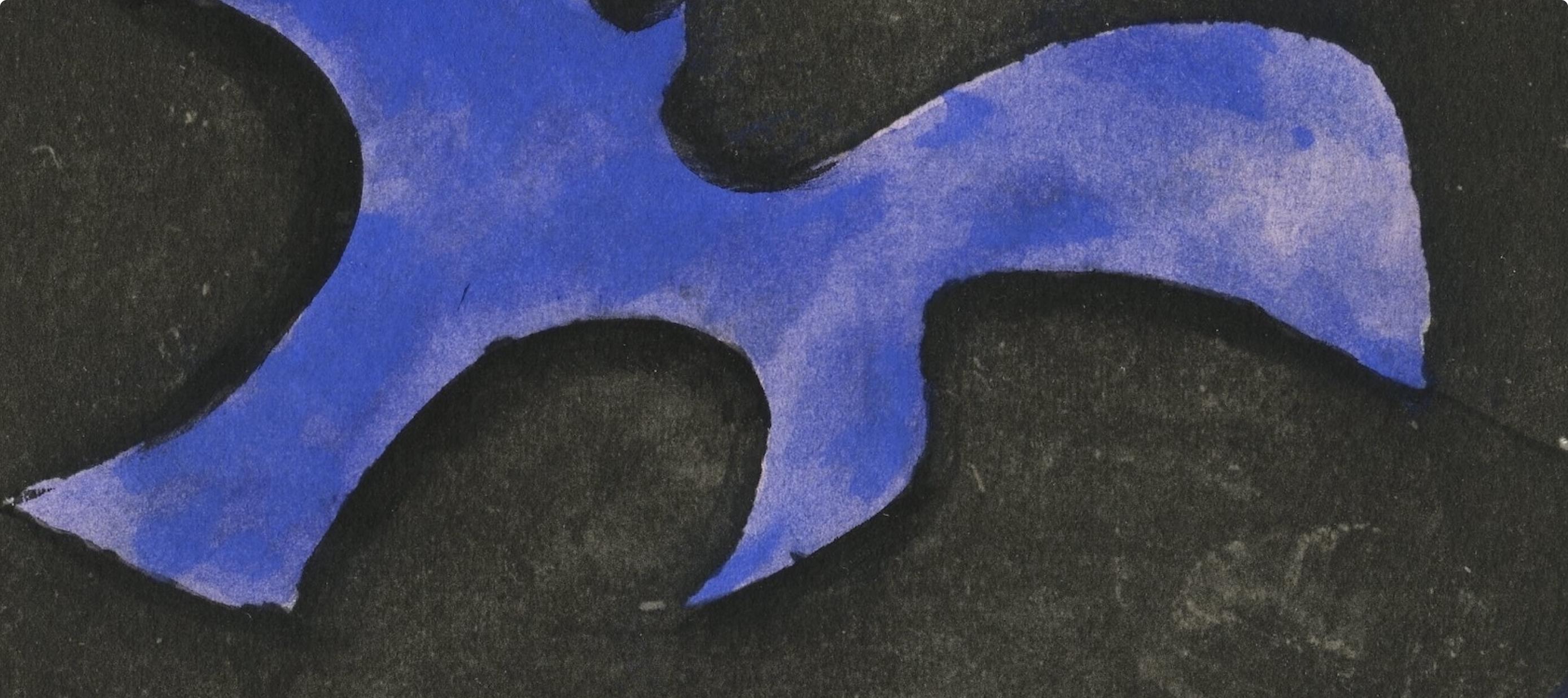 Braque, Forme, Georges Braque, Le Solitaire, XXe siècle (after) For Sale 3