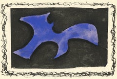 Vintage Braque, Forme, Georges Braque, Le Solitaire, XXe siècle (after)