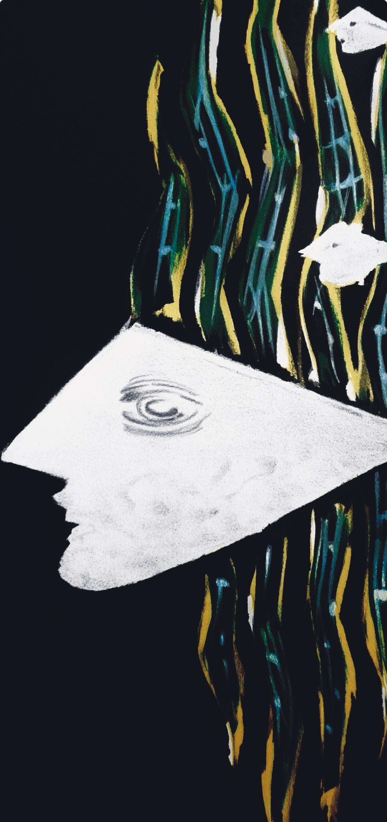 Braque, Hébé, Œdipe roi de Sophocle (dopo) - Print di Georges Braque