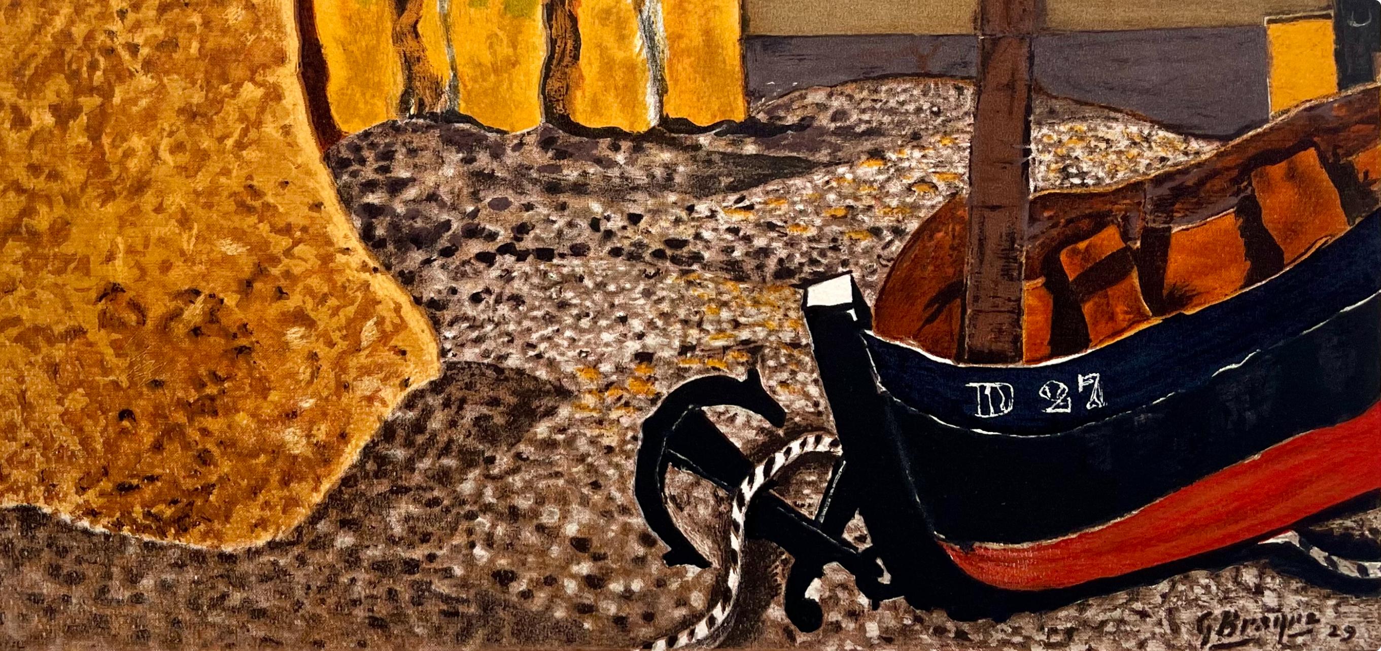 Braque, La barque D-27, Varengeville (dopo) - Print di Georges Braque