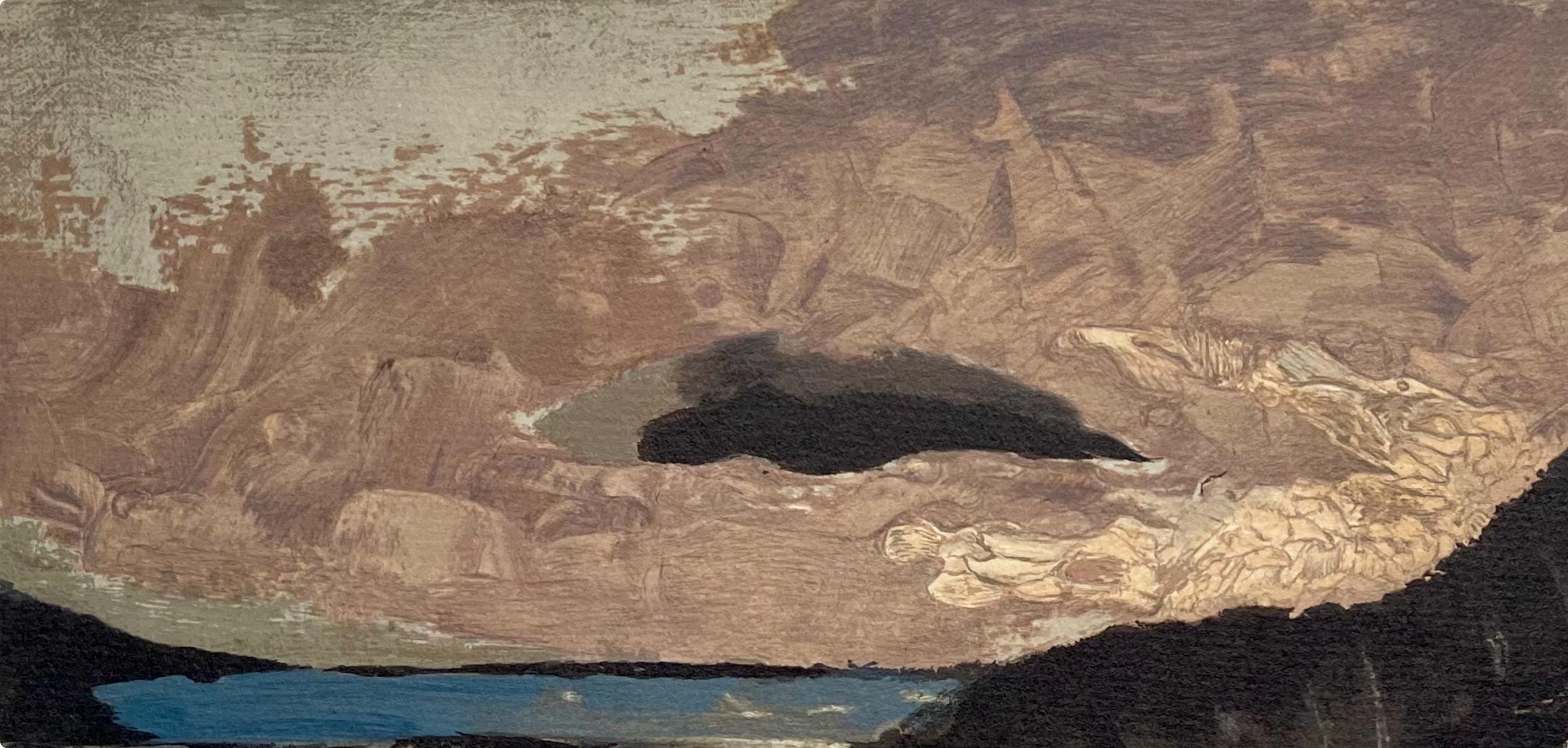 Braque, La barque echouee, Varengeville (dopo) - Print Cubismo di Georges Braque