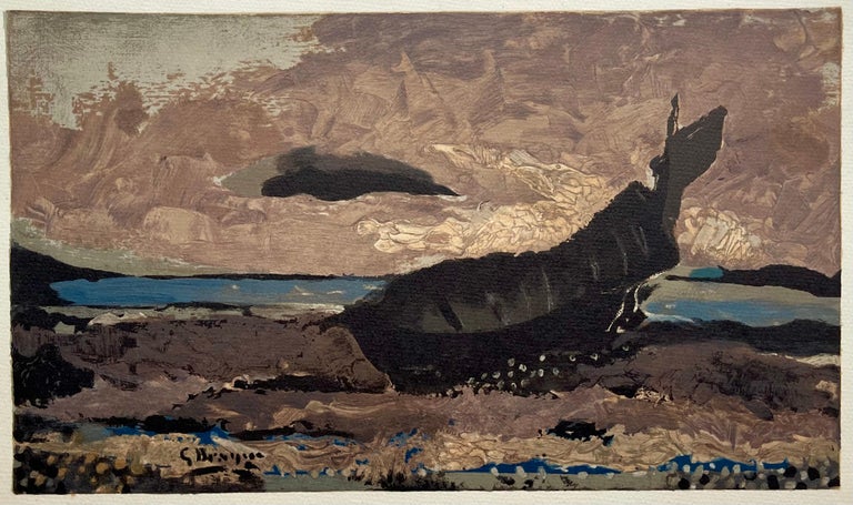 Georges Braque, The Stranded Boat, from Varengeville, 1968 (after