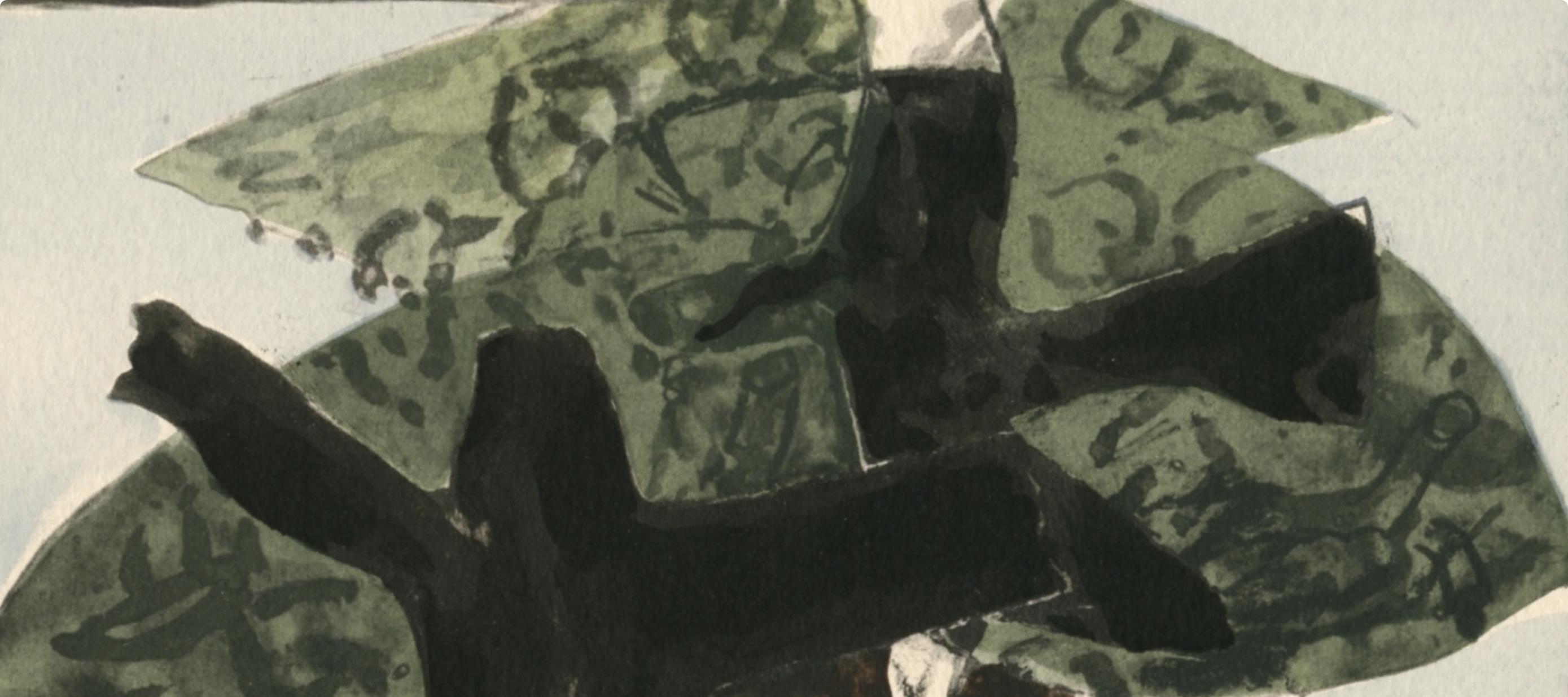 Braque, L'arbre, Georges Braque, Le Solitaire, XXe siècle (after) For Sale 2