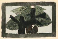 Vintage Braque, L'arbre, Georges Braque, Le Solitaire, XXe siècle (after)