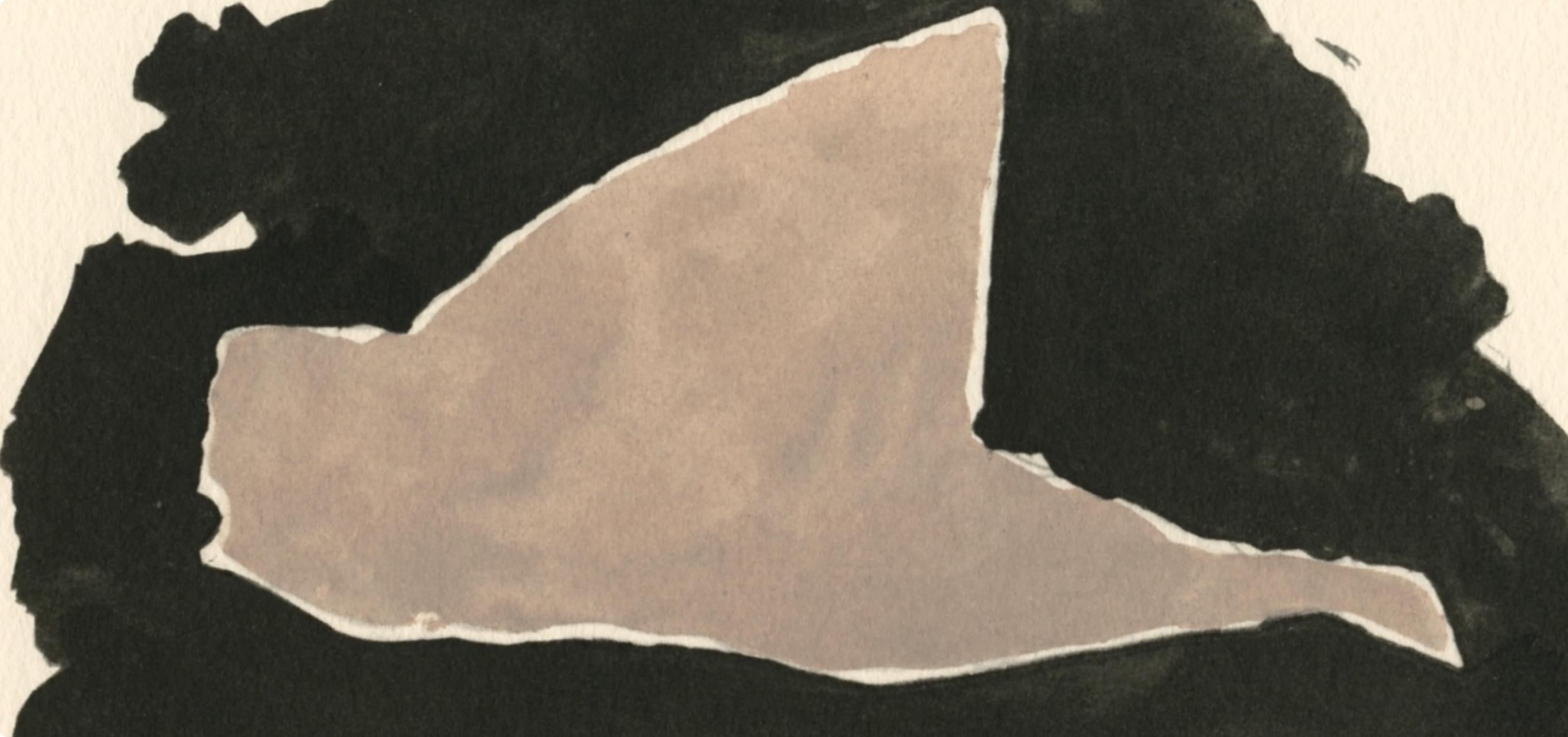 Braque, Le canard, Georges Braque, Le Solitaire, XXe siècle (after) For Sale 1
