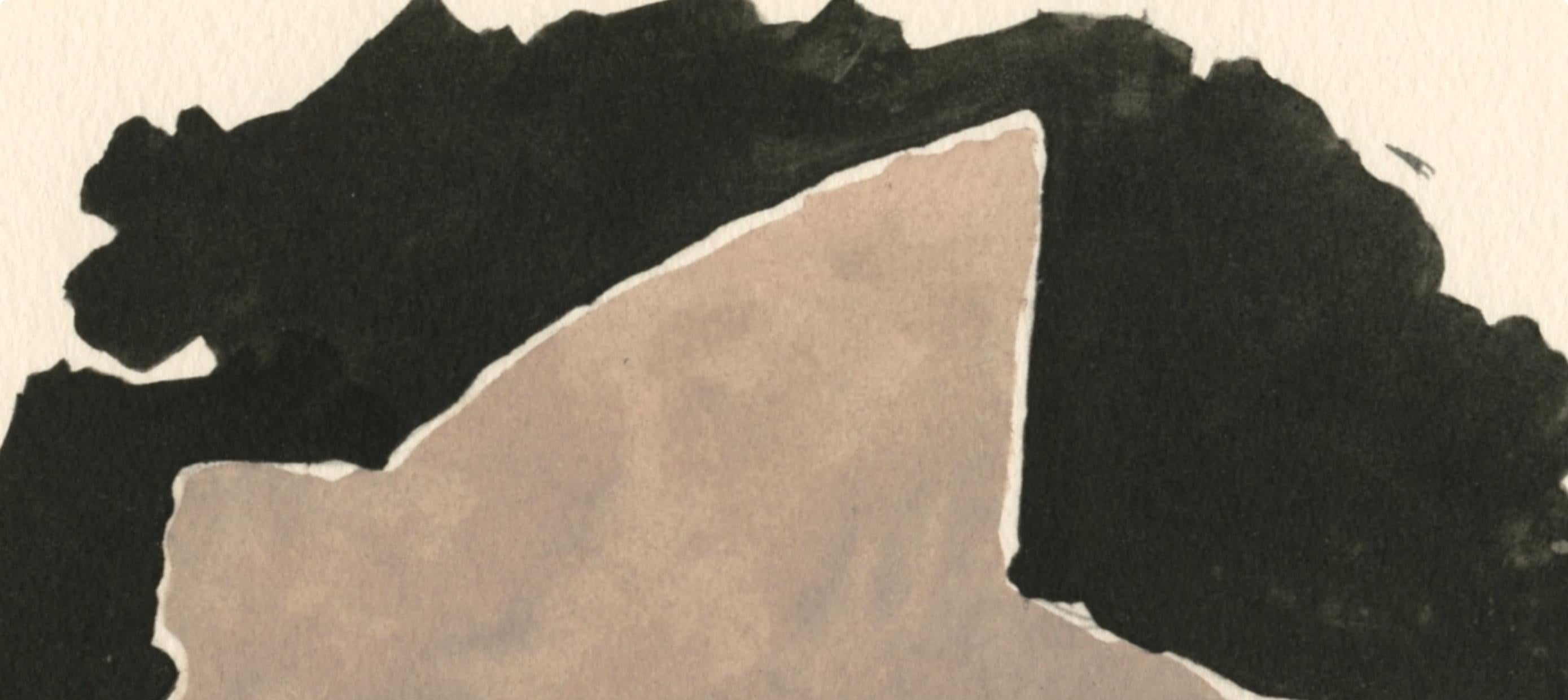 Braque, Le canard, Georges Braque, Le Solitaire, XXe siècle (after) For Sale 2