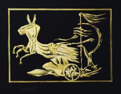 Vintage Braque, Le Char de Médée, Œdipe roi de Sophocle (after)
