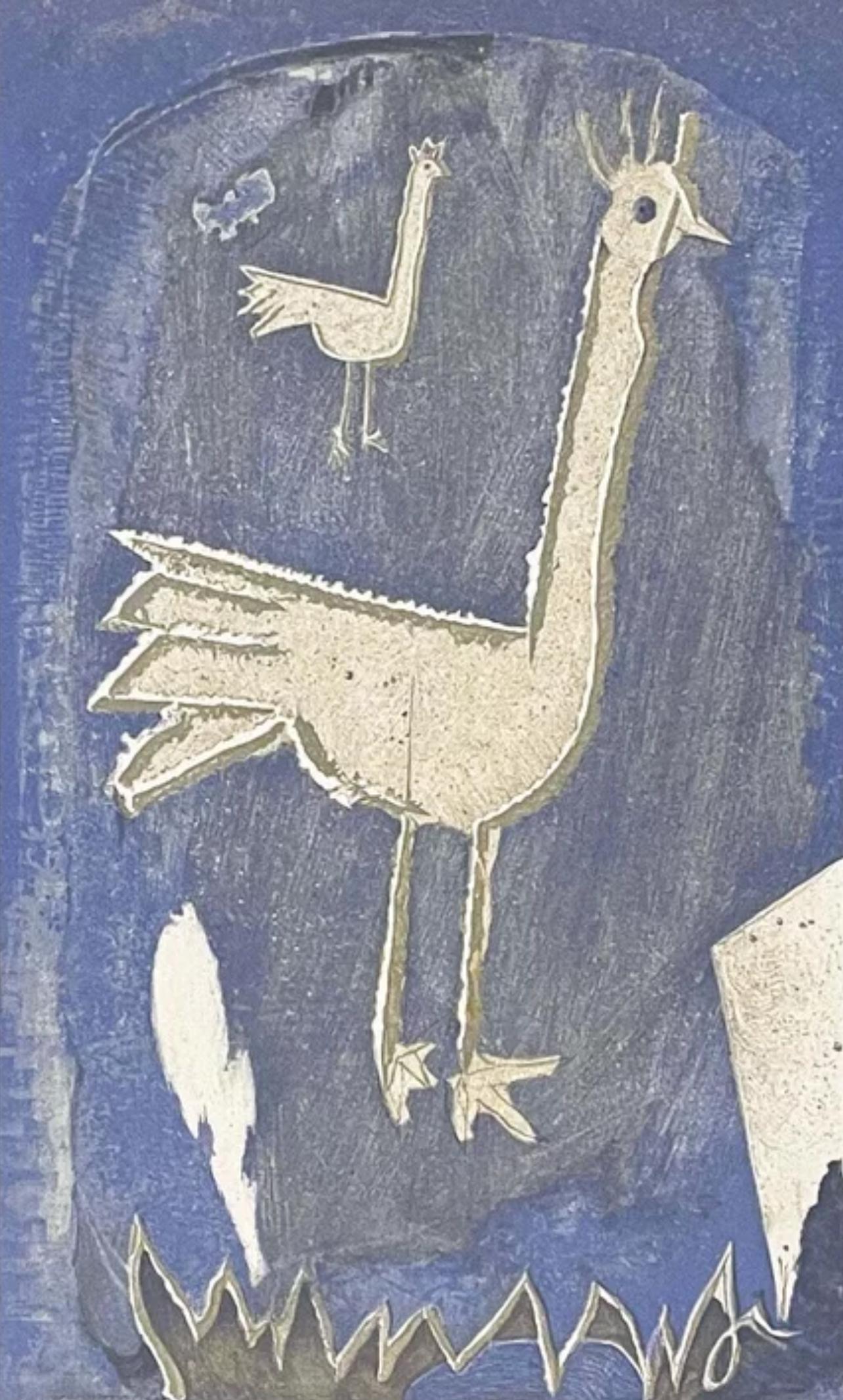 Braque, Le Coq, Verve: Revue Artistique et Littéraire (after) - Print by Georges Braque