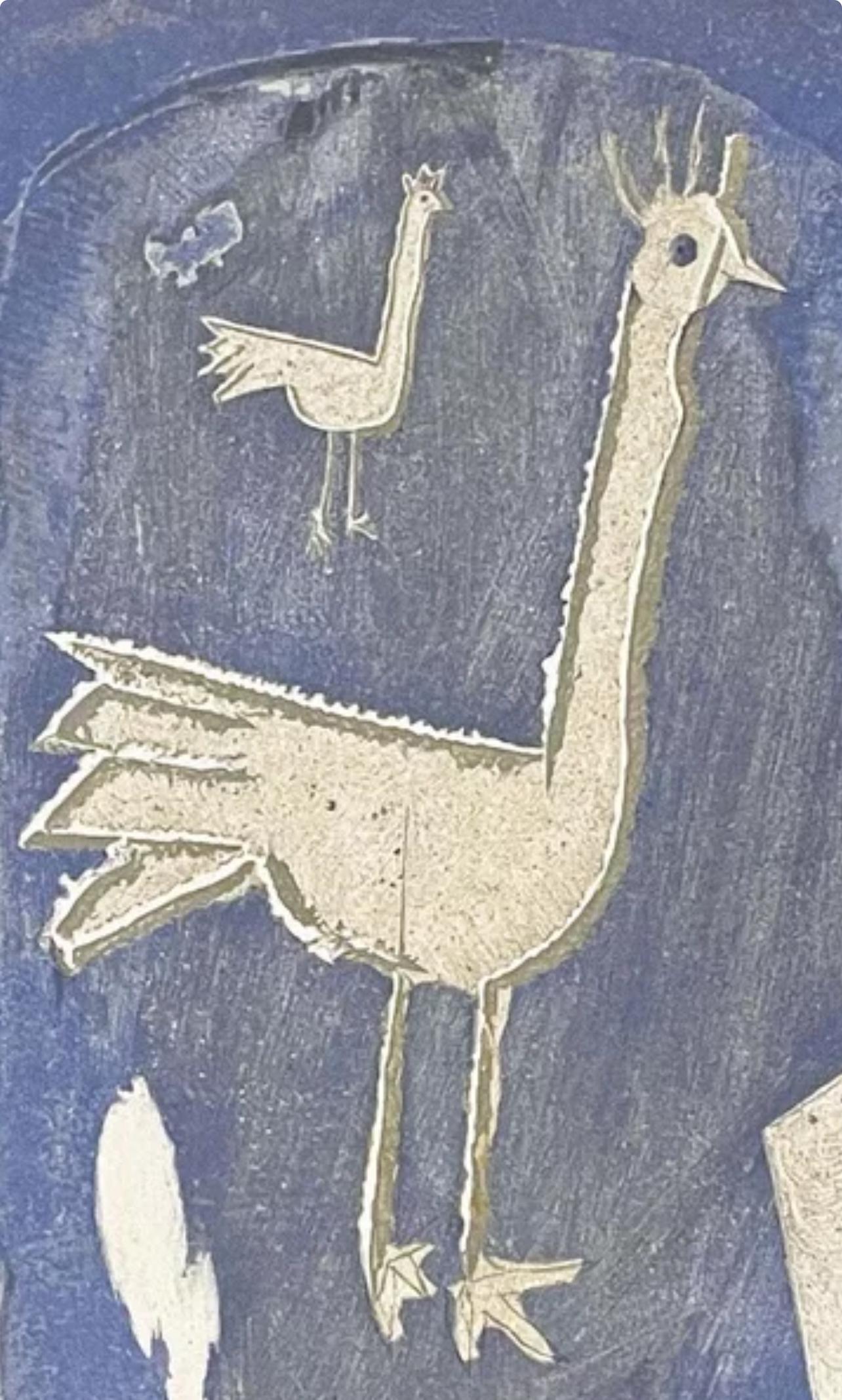 Braque, Le Coq, Verve: Revue Artistique et Littéraire (after) - Modern Print by Georges Braque