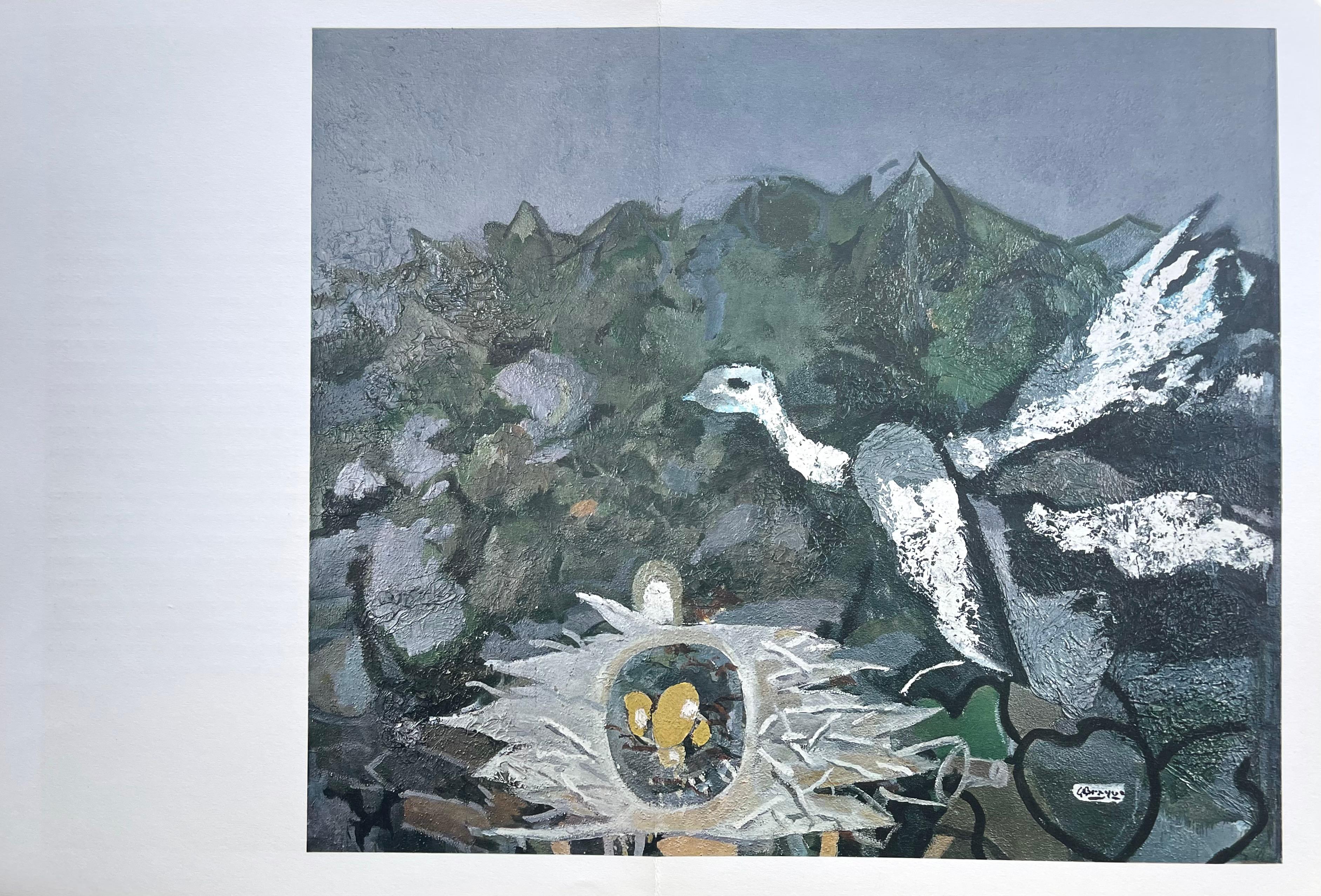 Braque, Le nid dans le feuillage, Derrière le miroir (après) en vente 1