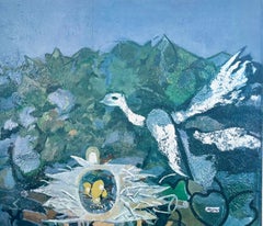 Braque, Le nid dans le feuillage, Derrière le miroir (after)